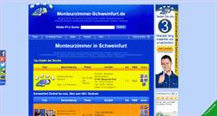 Desktop Screenshot of monteurzimmer-schweinfurt.de